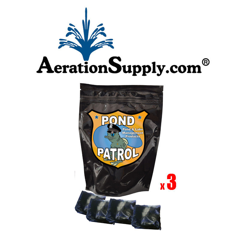 [3] Pouches Each Containing [4] Packs [12 total packs] of Water-Soluble Pond Dye Powder