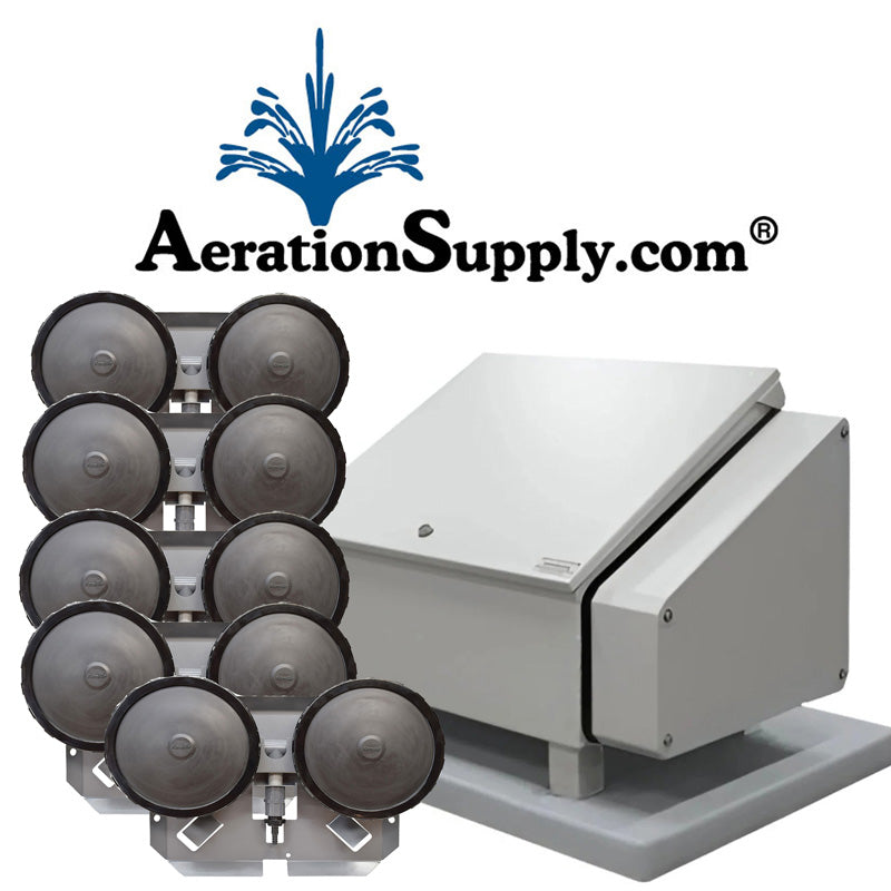 Aeration Supply VTX-5 Premium Lake & Pond Aeration System [For 5 to 8 Surface Acres]