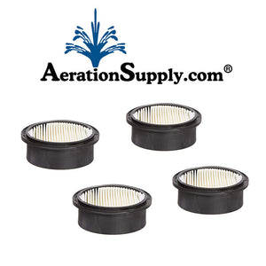 Replacement [Large Filter Elements] 4 Pack For 3/4hp Compressors