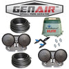 GENAIR-584-XL ELITE Premium Small Pond Aerator | Full Package [For Ponds To 750,000 Gallons]