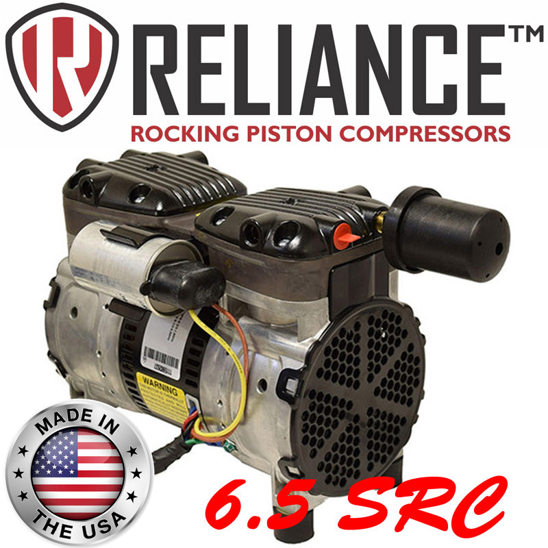 RELIANCE 6.5 SRC - 1/2hp Double Piston Air Compressor