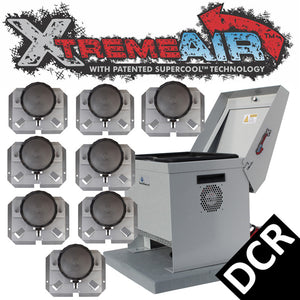 XTREMEAIR-DCR8 Premium Pond and Lake Aeration System [For 4 to 7 Surface Acres]