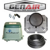 GENAIR-384 Premium Small Pond Aerator | Complete Package [For Ponds To 140,000 Gallons]
